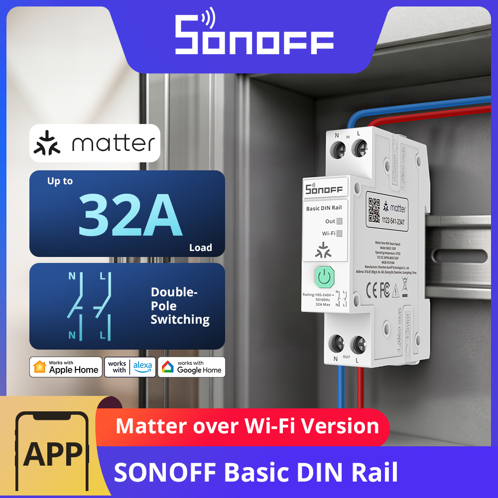 Sonoff Basic Switch - SONOFF BASIC-1GSP Базовый одноканальный выключатель на