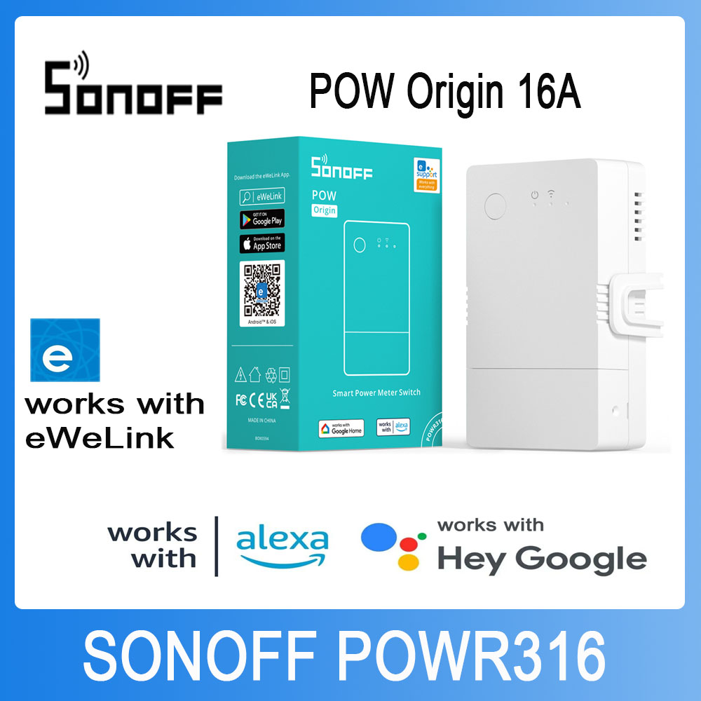 Sonoff Basic Switch - SONOFF POWR316 Pow Origin Smart Power