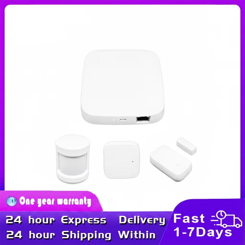 Motion Sensor Pir Wired - Комплект умной домашней безопасности Tuya Zigbee:
