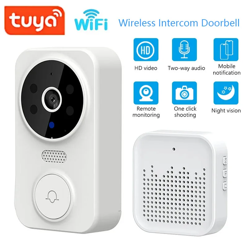 Smart Doorbell Wired - Wi-Fi беспроводной визуальный домофон дверной звонок