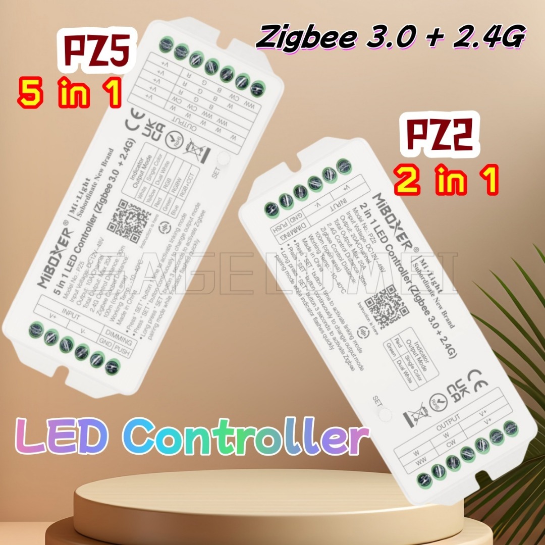 Zigbee Coordinator Stick - 2IN1-PZ2/ 5IN1-PZ5 Miboxer DC12~48V Max 20A