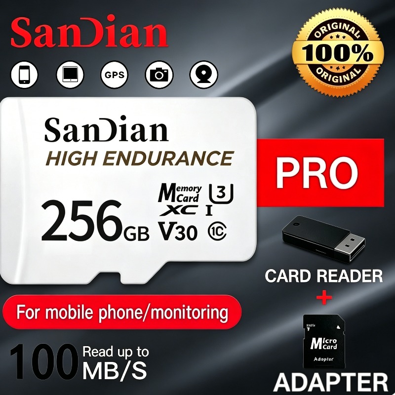 Home Assistant Sd - Профессиональная карта памяти SANDIAN для видеорегистраторов