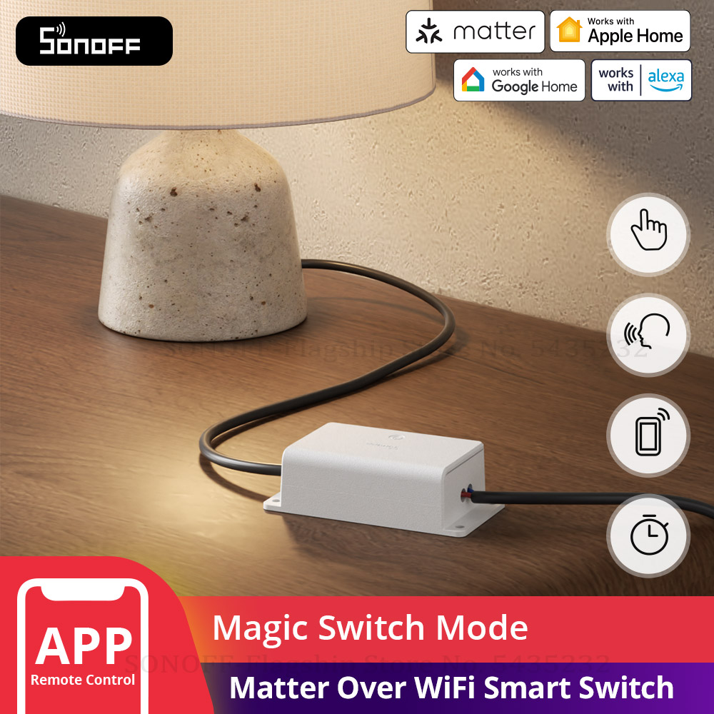 Sonoff Basic Switch - Умный Wi-Fi выключатель SONOFF BASIC-1GS Gen5