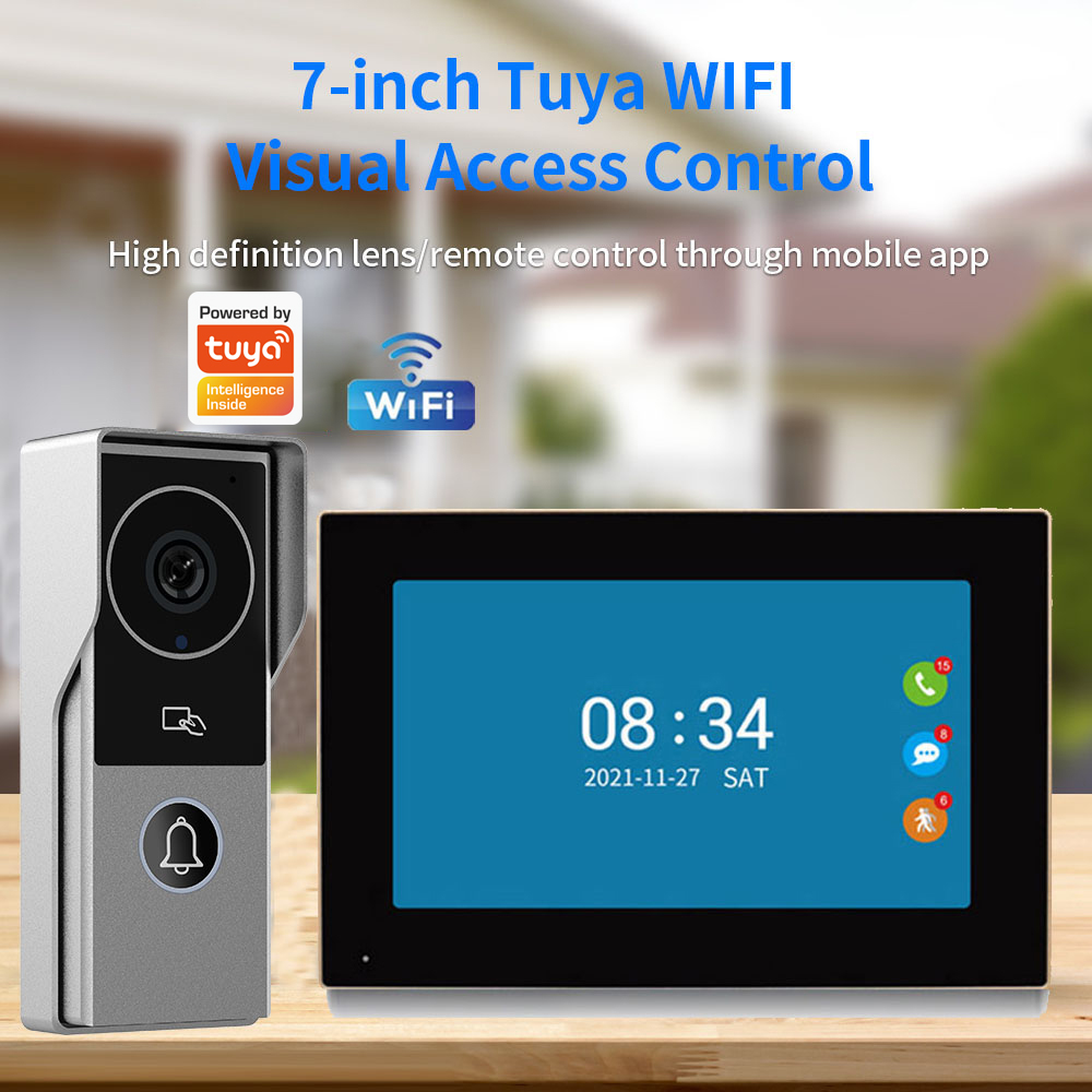 Smart Doorbell Wired - Видеодомофонная система Wi-Fi 1080P с поддержкой