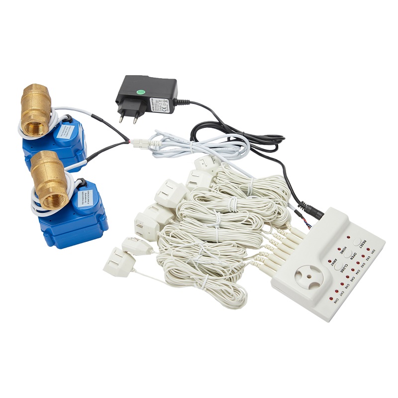 Water Leak Detector Wired - HIDAKA WLD-806 (DN20*2 шт.) адаптер США,