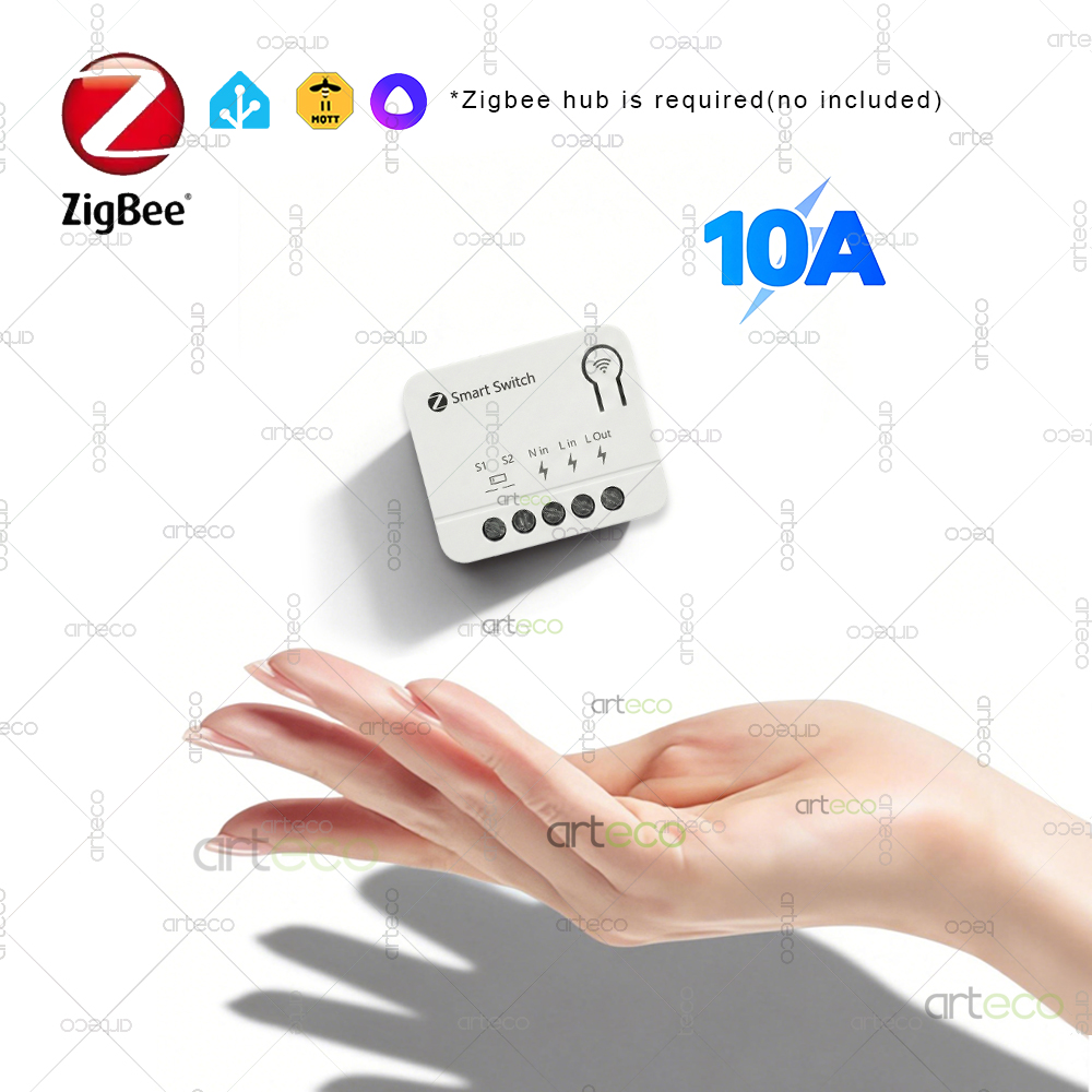 Diy Home Automation Controller - Модуль мини-умного выключателя Zigbee 10А для