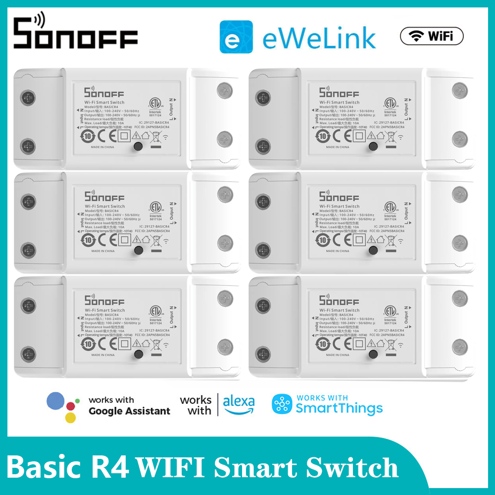 Sonoff Basic Switch - Умный Wi-Fi выключатель SONOFF Basic R4