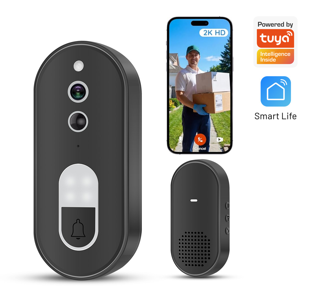 Беспроводной видеодомофон Tuya – обзор и цена Smart Doorbell Wired