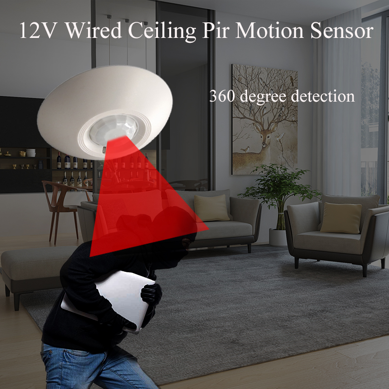 12 В проводной PIR датчик движ – обзор и цена Motion Sensor Pir Wired