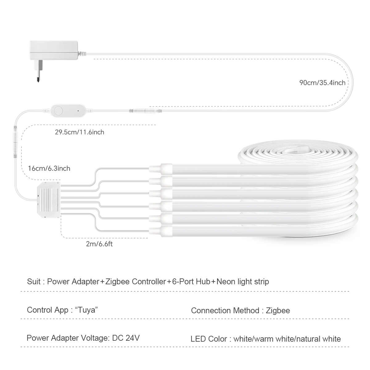 Светодиодная лента Tuya Smart  – обзор и цена Zigbee Coordinator Stick