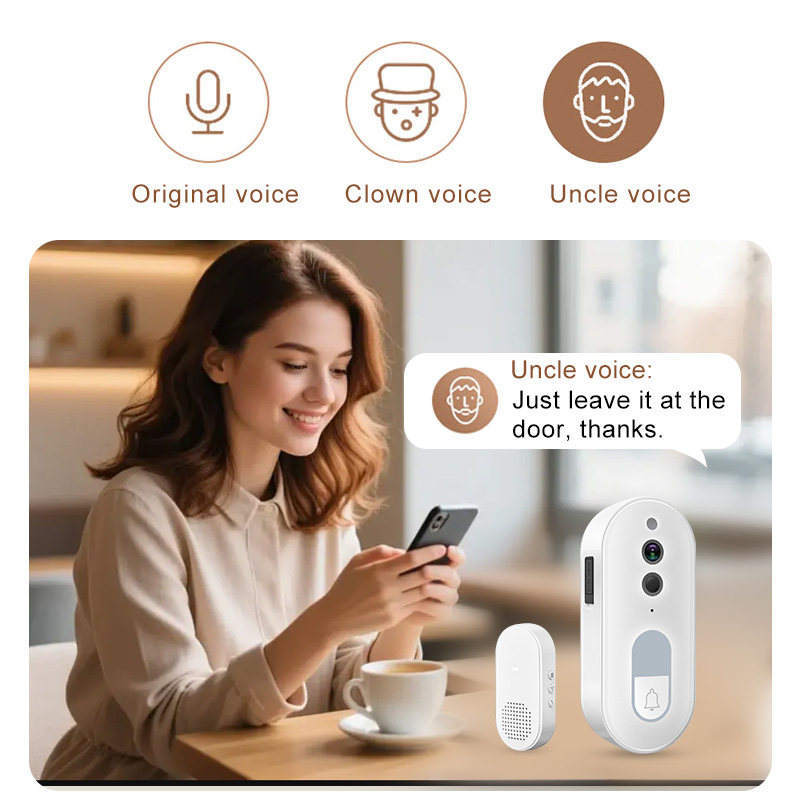 Умный видеодомофон Tuya, беспр – обзор и цена Smart Doorbell Wired