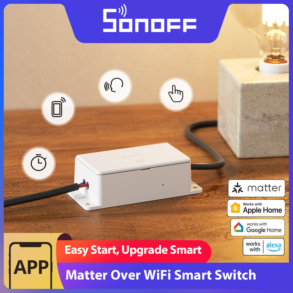 SONOFF BASIC-1GS Matter Over W – обзор и цена Sonoff Basic Switch