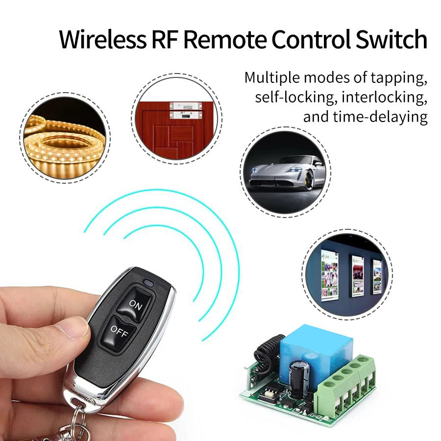 Беспроводной выключатель с дис – обзор и цена 433Mhz Receiver Module
