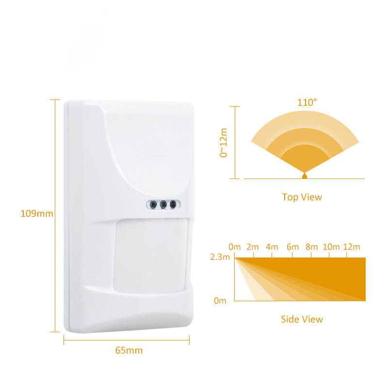 Датчик движения PIR/микроволно – обзор и цена Motion Sensor Pir Wired