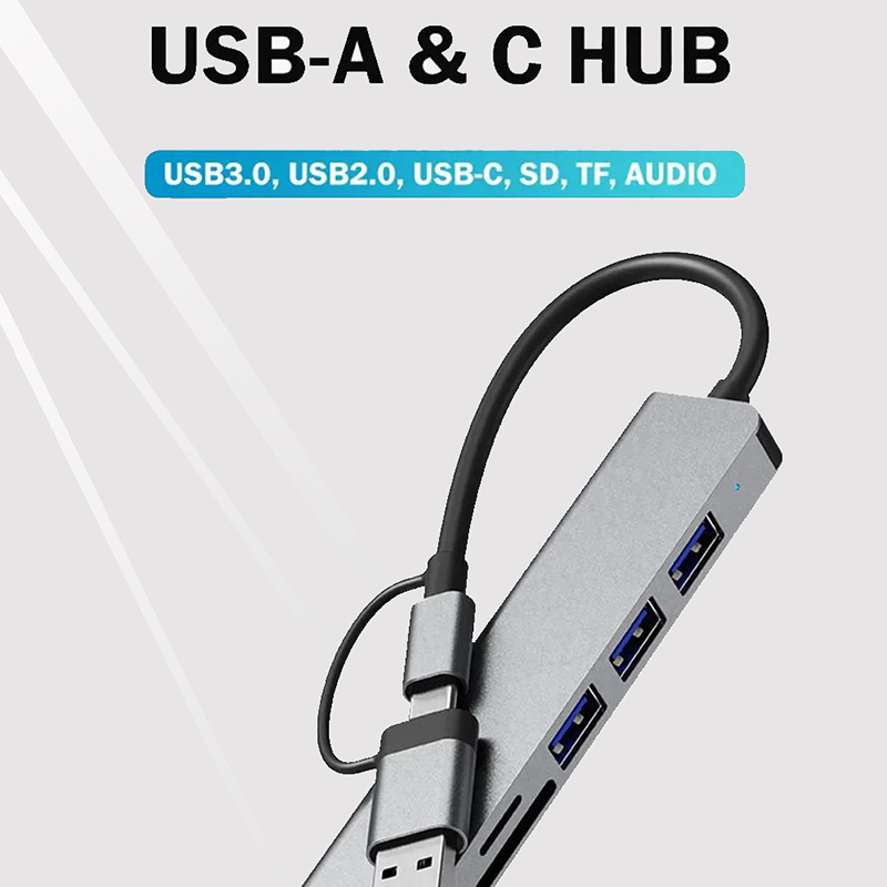USB-хаб Type-C 8-в-1, USB-разв – обзор и цена Home Assistant Sd