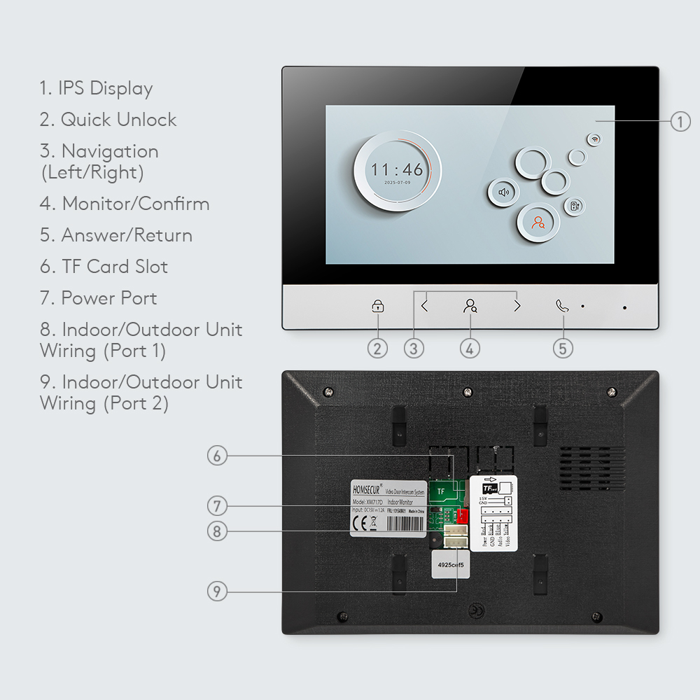 Умный Wi-Fi видеодомофон Tuya  – обзор и цена Smart Doorbell Wired