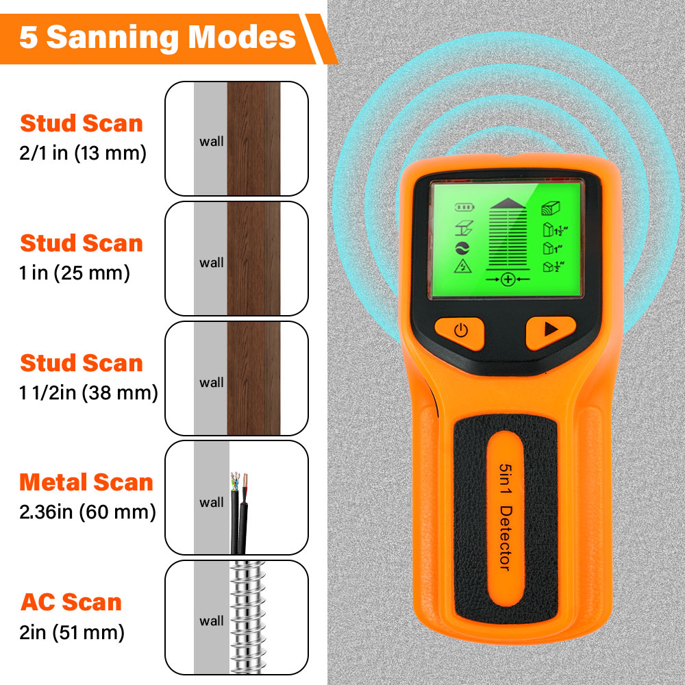 Портативный цифровой детектор  – обзор и цена Water Leak Detector Wired