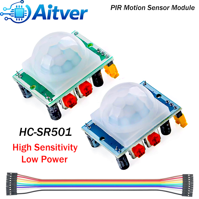 HC-SR501 Модуль датчика движен – обзор и цена Motion Sensor Pir Wired