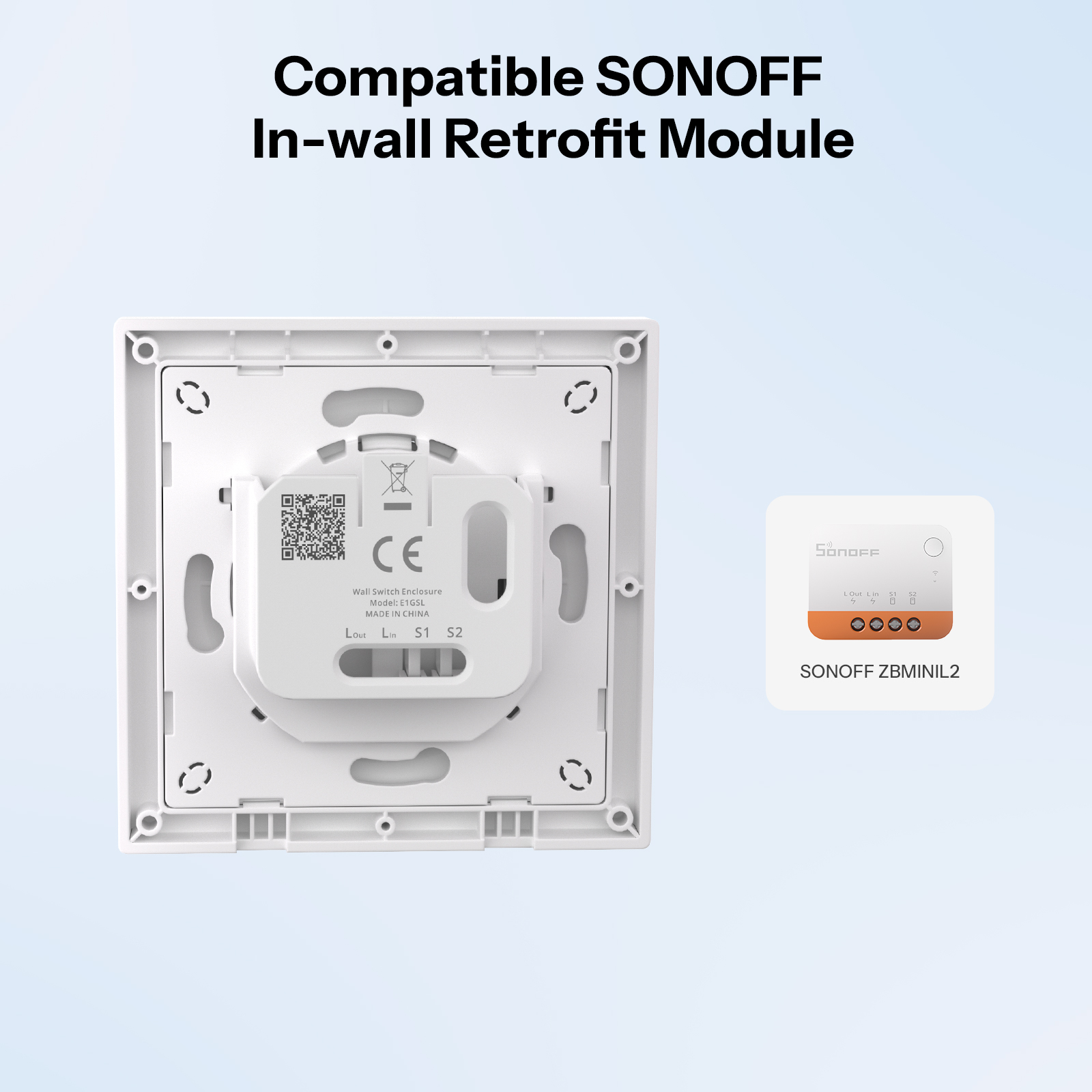 Корпус настенного переключател – обзор и цена Sonoff Basic Switch