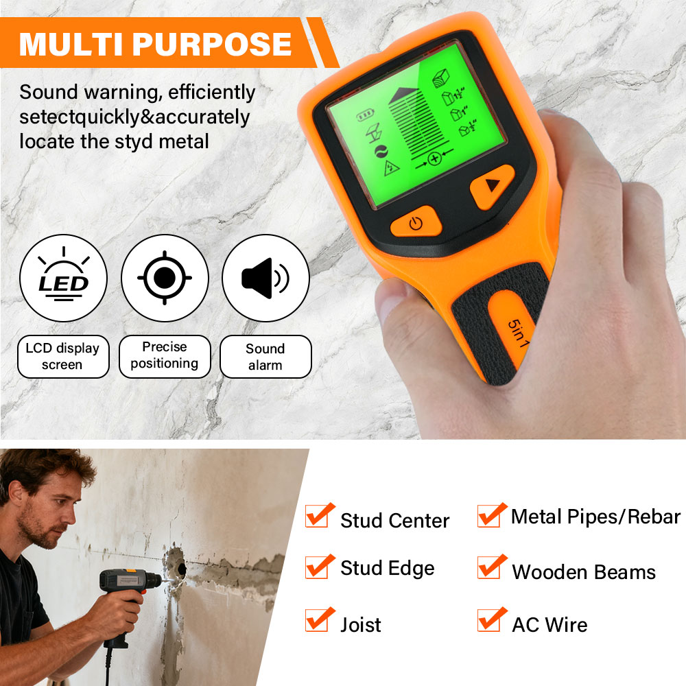 Новый настенный детектор 5-в-1 – обзор и цена Water Leak Detector Wired