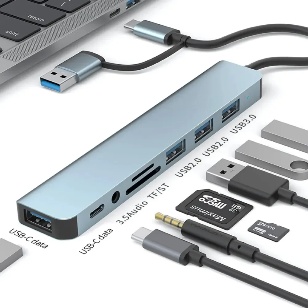 Концентратор USB-C 8 в 2, мног – обзор и цена Home Assistant Sd