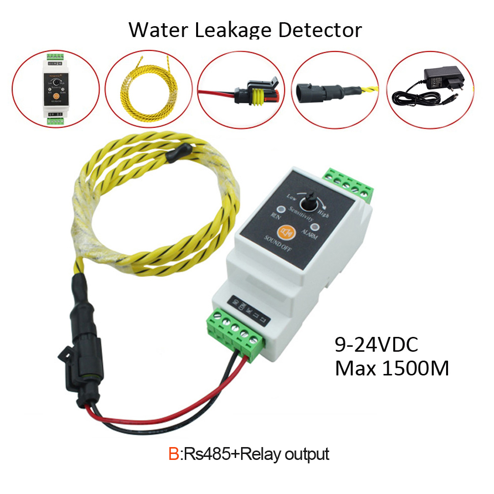 1 комплект детектор утечки вод – обзор и цена Water Leak Detector Wired