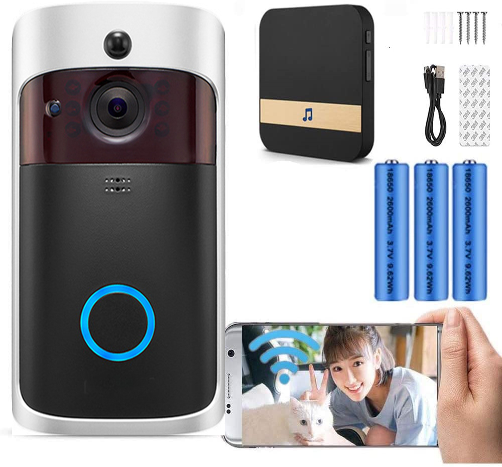 Видео дверной звонок, камера H – обзор и цена Smart Doorbell Wired