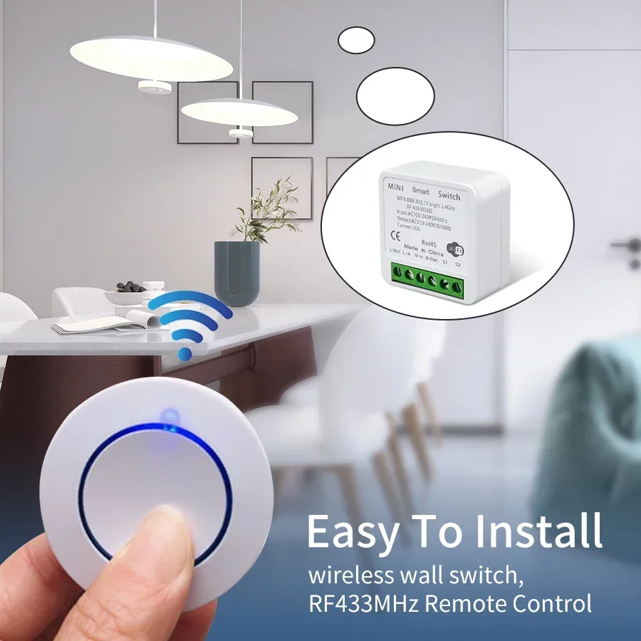 Умный переключатель Tuya Wi-Fi – обзор и цена Sonoff Basic Switch
