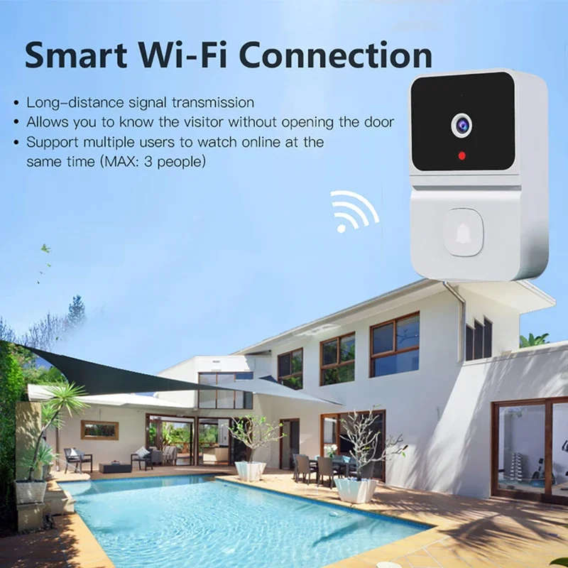 Беспроводной умный видеодомофо – обзор и цена Smart Doorbell Wired