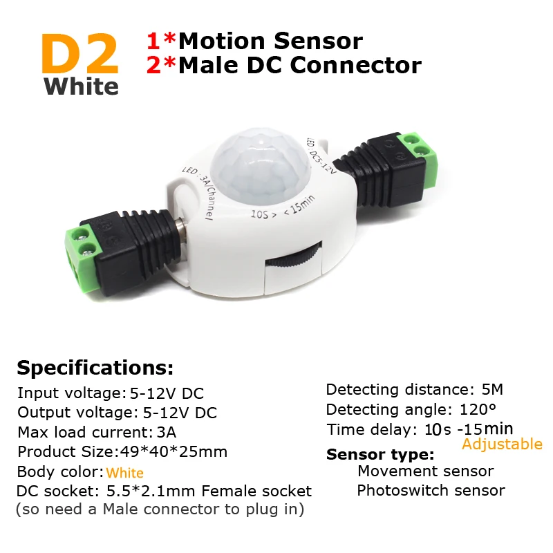 PIR Датчик движения Переключат – обзор и цена Motion Sensor Pir Wired