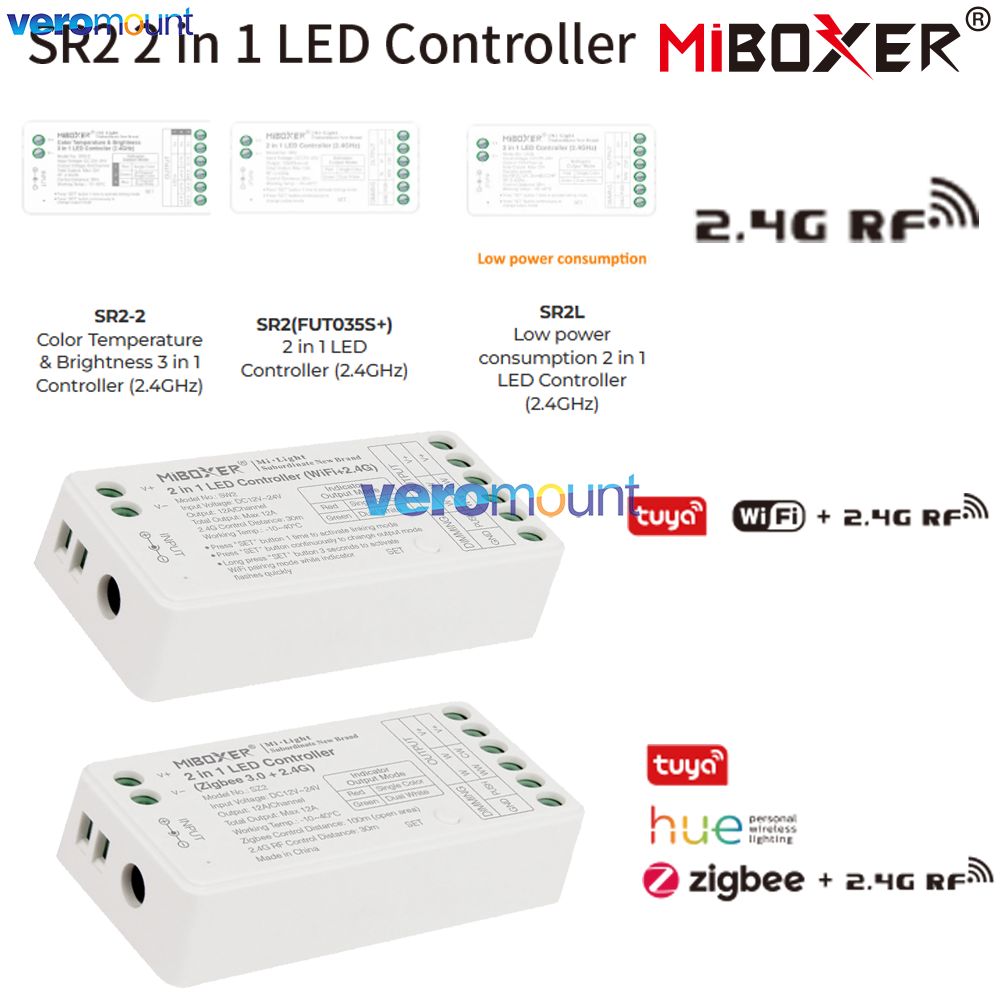 MiBoxer SR2 2.4G RF 2-в-1 SR2L – обзор и цена Zigbee Coordinator Stick