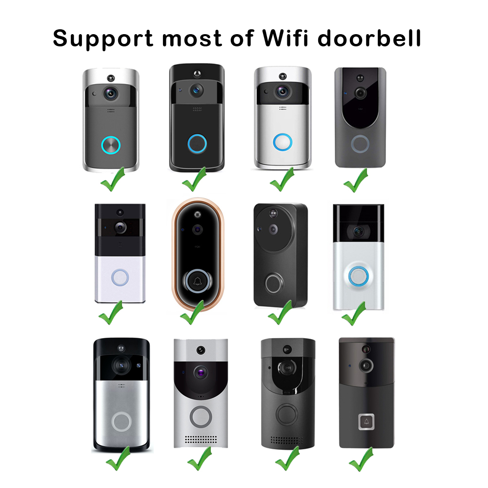 18 В переменного тока, зарядно – обзор и цена Smart Doorbell Wired