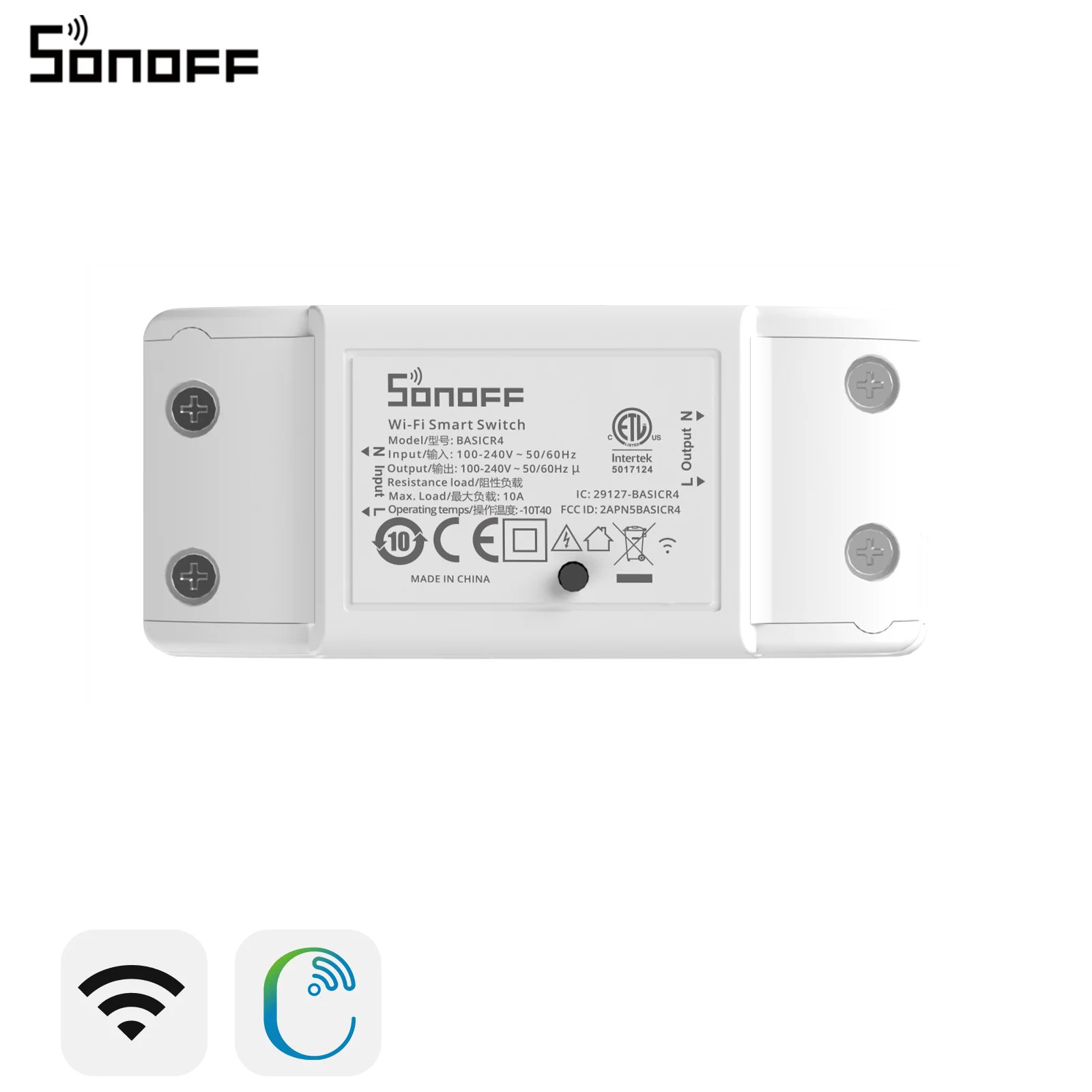 Умный Wi-Fi выключатель SONOFF – обзор и цена Sonoff Basic Switch